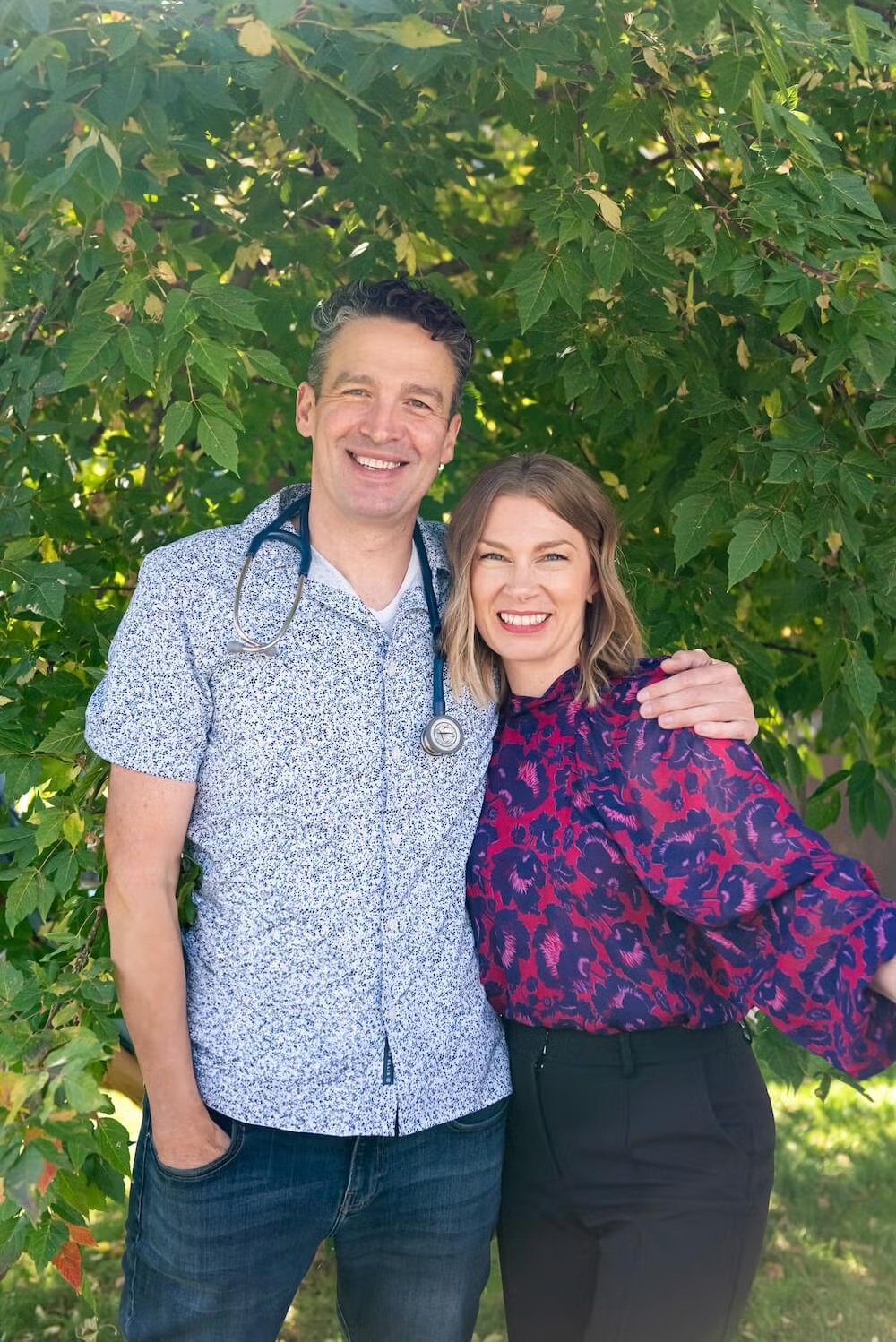 Dr. Ben and Jaspen Mackin, owners of Carbondale Animal Hospital